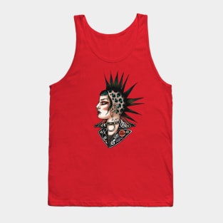 Punk Rock Girl Tank Top